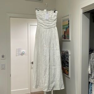 Dissh midi linen dress